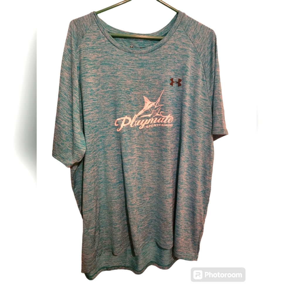 UA  Playmate White Marlin Tee